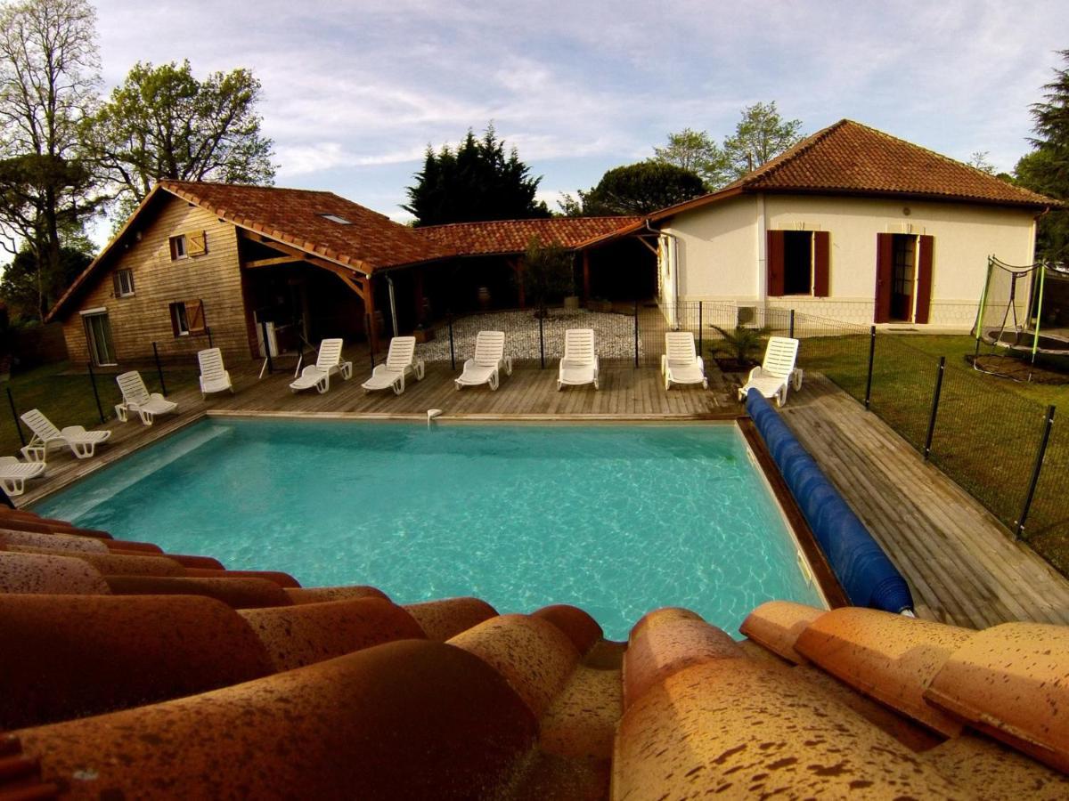 Ensemble De 3 Villas Avec Piscine Chauffee, Esprit Detente Sanguinet Dış mekan fotoğraf