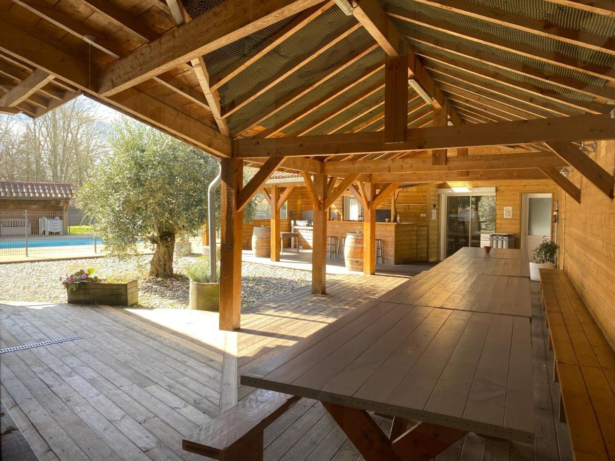 Ensemble De 3 Villas Avec Piscine Chauffee, Esprit Detente Sanguinet Dış mekan fotoğraf