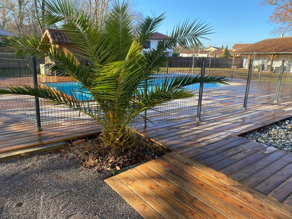 Ensemble De 3 Villas Avec Piscine Chauffee, Esprit Detente Sanguinet Dış mekan fotoğraf